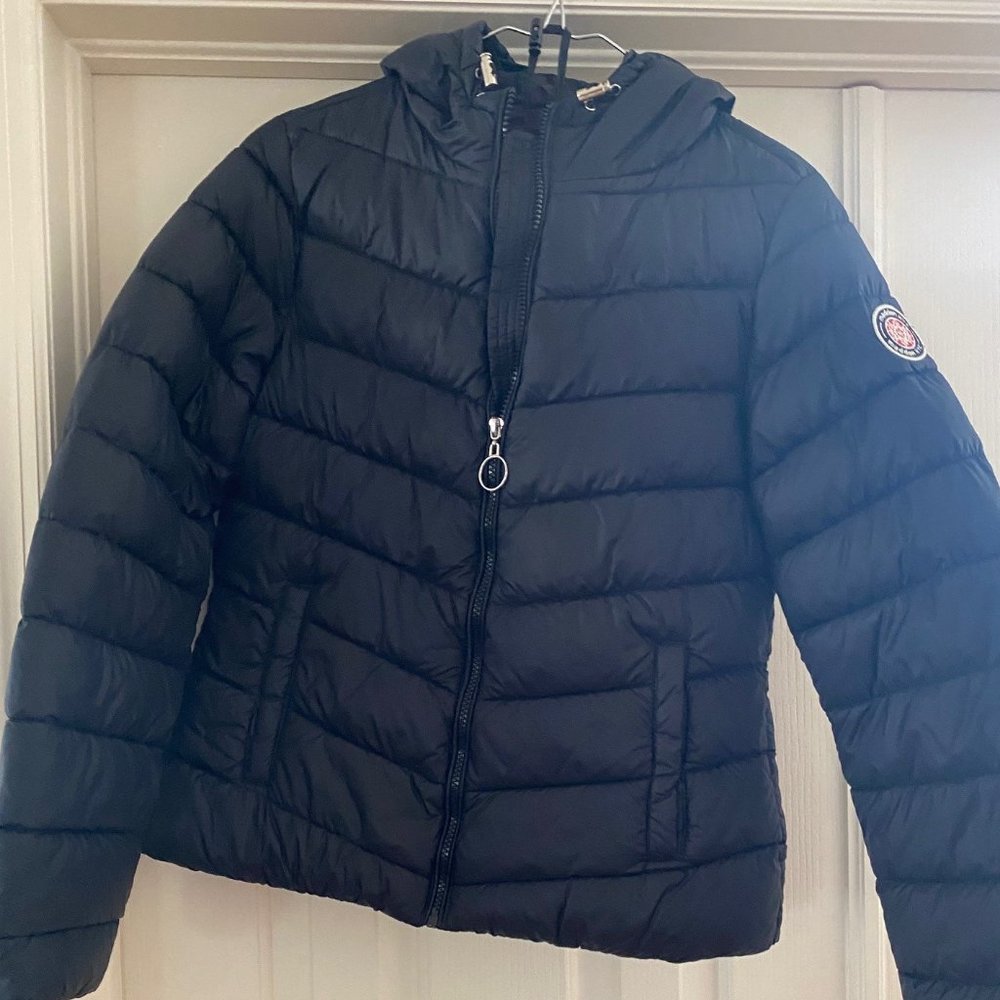 Girls winter hooded winter jacket Steve Madden NYC size Medium